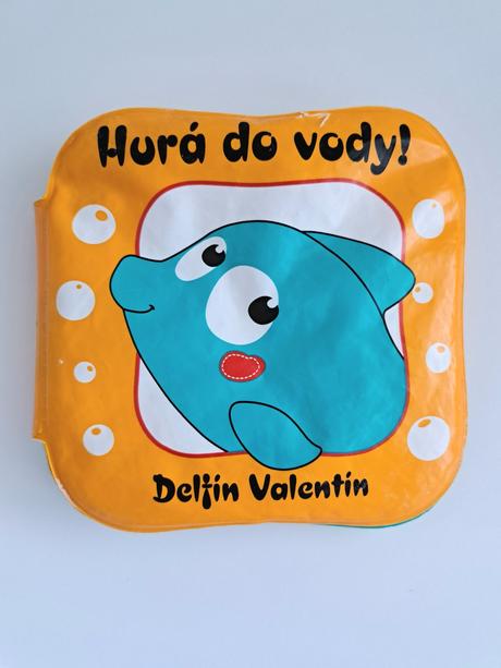 Knižka do vody delfín valentín,