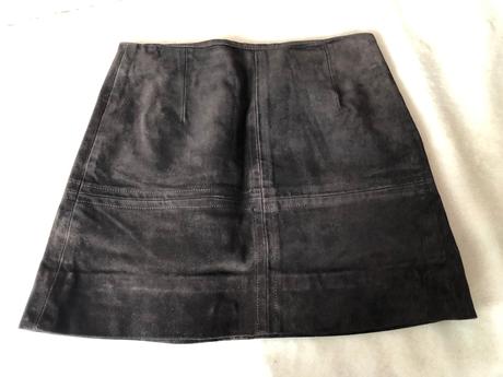 Sexi kožená sukňa, s