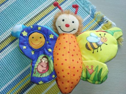 Motýlik ravensburger aj ako knižka, 