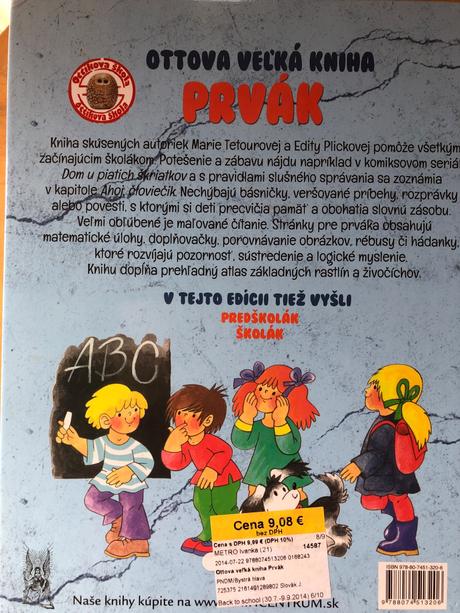 Kniha pre školákov aj predškolákov,