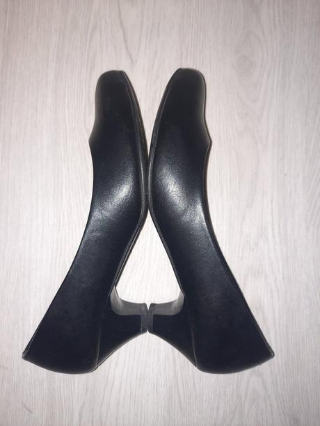 Kožené lodičky (vd 24,5 cm), deichmann,37