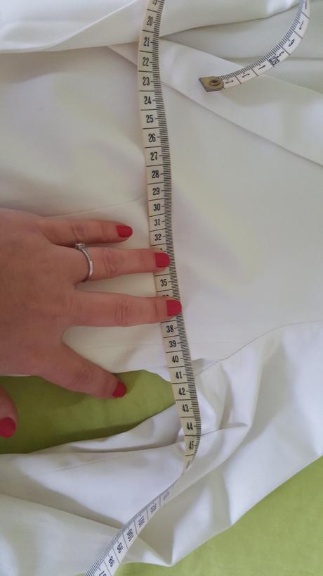 Biele sako, marks & spencer,34