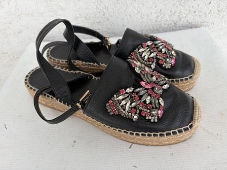 Twinset pc199e motyle znackove kozene topanky, 38