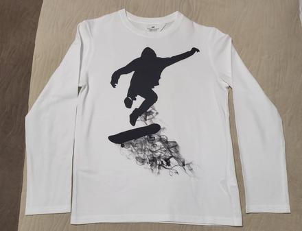 Tričko dlhý rukáv velk. 146/152, h&m,146