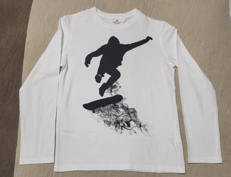 Tričko dlhý rukáv velk. 146/152, h&m,146