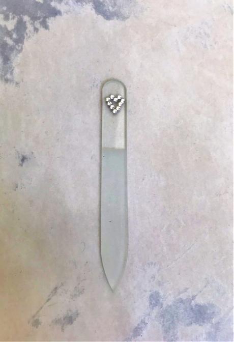 Sklenený kvalitný pílnik,