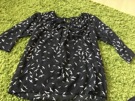 Letná blúzka s lastovičkami, 38/40, 38