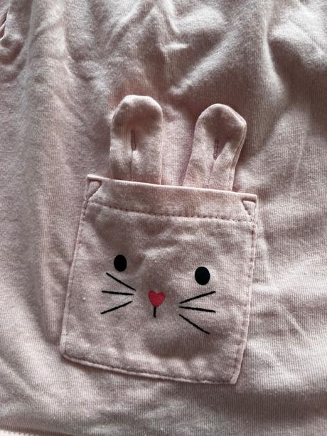 Utešené body šaty so zajačikmi, h&m,74