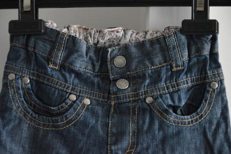 Podšité rifle, h&m,80