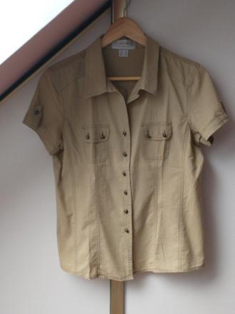 Khaki letná košeľa, 38