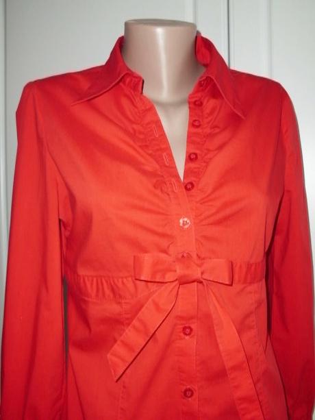 Skvelá blúzka s trendy mašličkou - veľ. s-m, gate,m