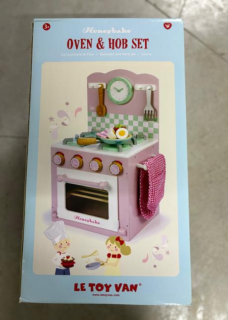 Le toy van - drevena ružova rura a varna doska,