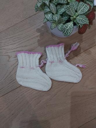 Prvé handmade pletene ponožky, 17