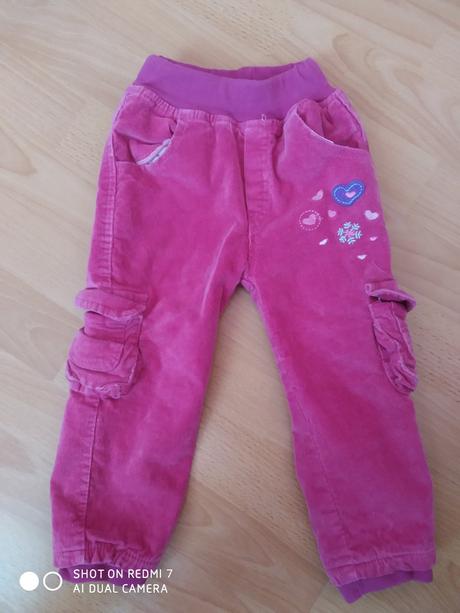 Oteplené nohavice veľ.86/92, 86