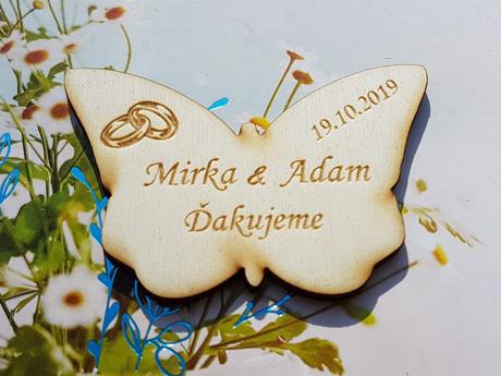 Magnetky, svadobné, promocie, narodeniny...,