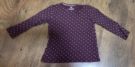 Tričko srdiečka, lupilu,98