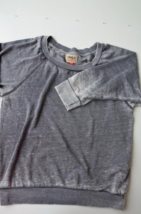 Tričko s vydratým efektom, only,m