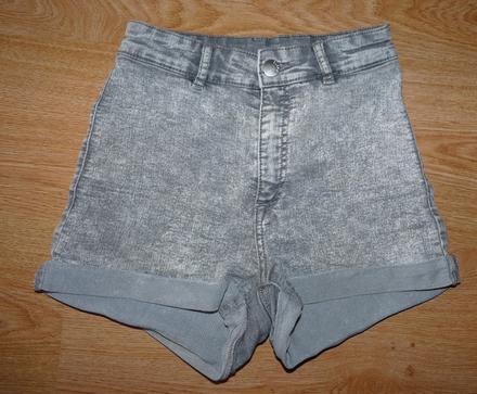 Elastické s vysokým pásom, h&m,34