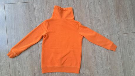 Oranžová mikina, takko,128