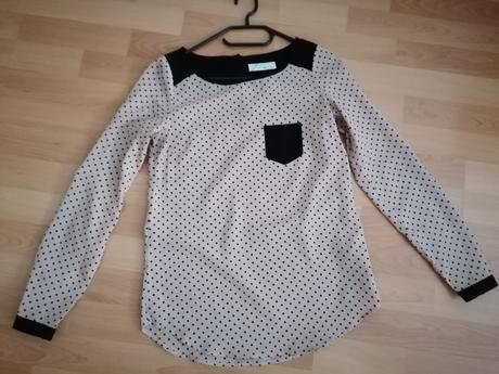 Bodkovana blúzka, house,xs
