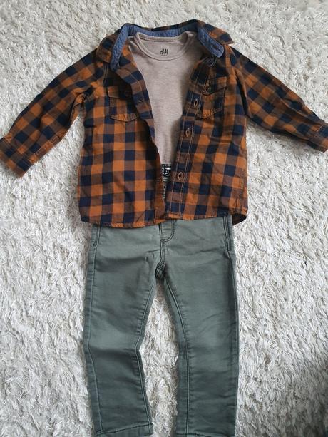 Bavlnená košeľa h&m 80, h&m,80