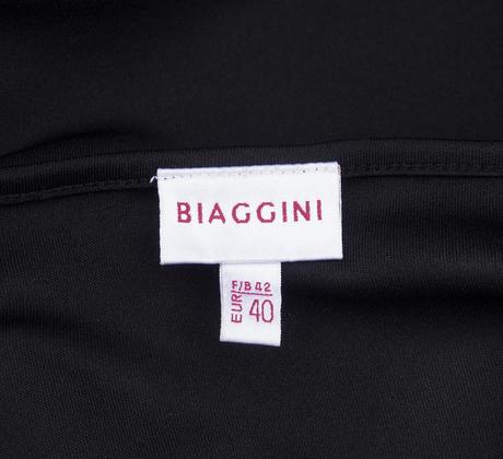 Čierny celopodšitý top, 40