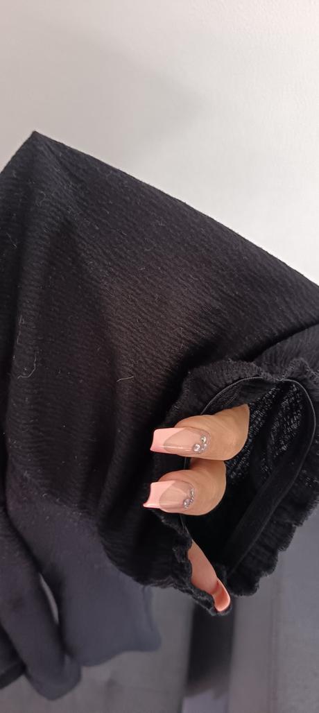Čierny top, h&m,140