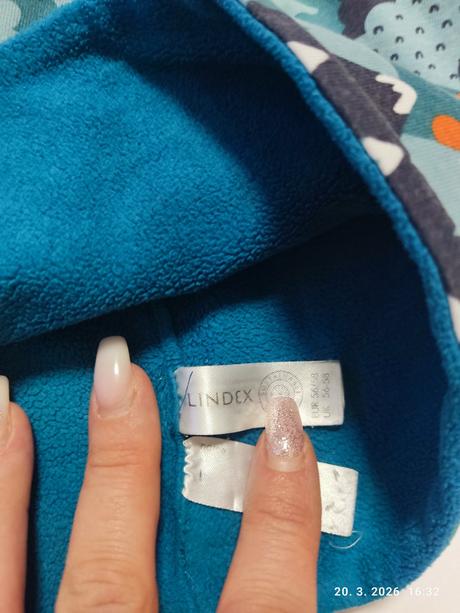 Lindex čiapka zateplená flišom, lindex,56