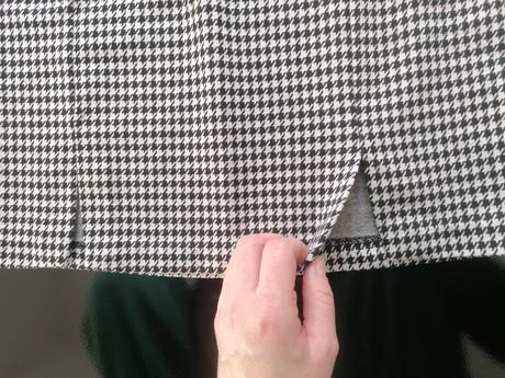 Károvaná sukňa, xs