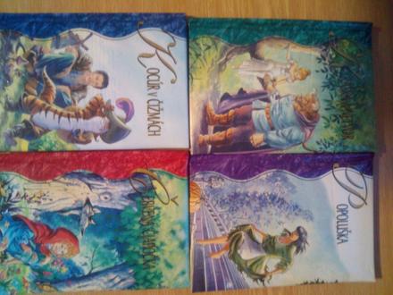 4x knihy hanse christiana andersena,