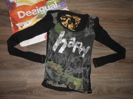 Desigual peckové dámske tričko s, desigual,s