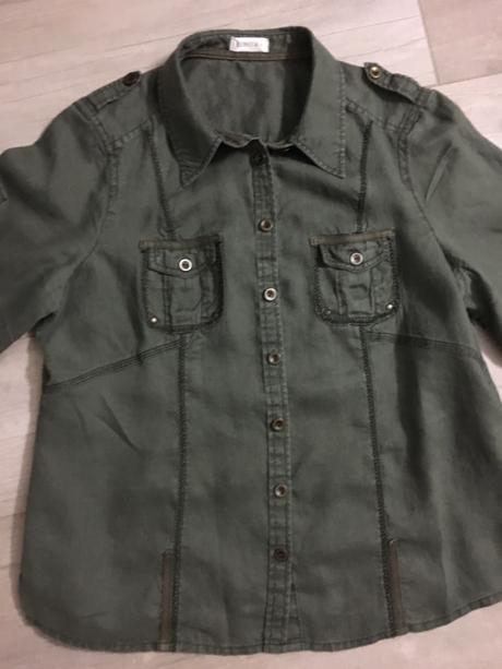 Plátené letné sako, 46