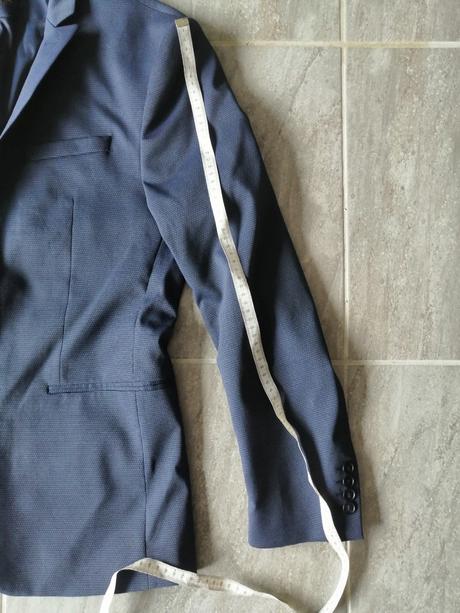 Modré sako zara, v54, zara,54