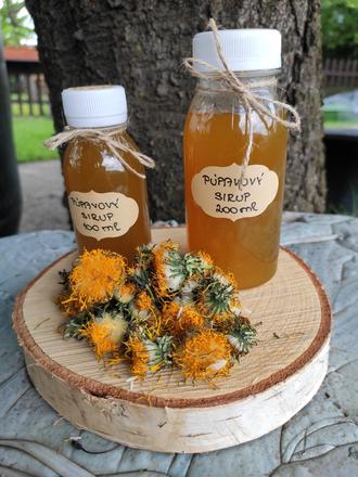 Púpavový sirup,