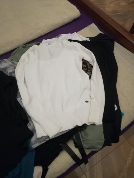 Balík tričiek dlhý rukáv veľ. l 16 ks, amisu,l