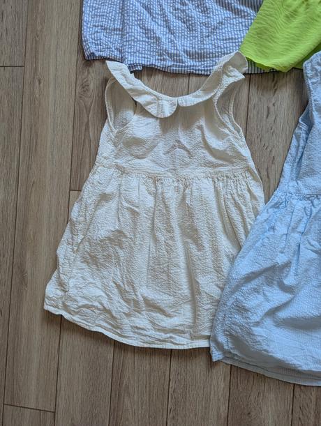 Dievcenske letne saty, h&m,116