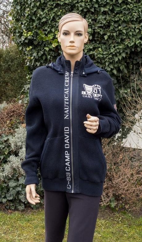 Camp david pletená mikina, s