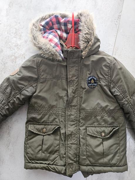 Štýlová chlapčenská zimná bunda, f&f,v.116, f&f,116