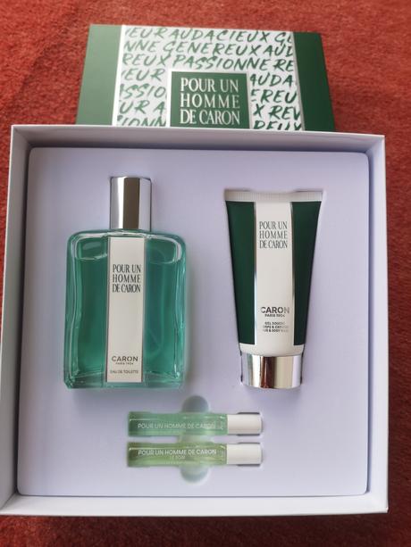 Pour un homme de caron darčeková sada, 