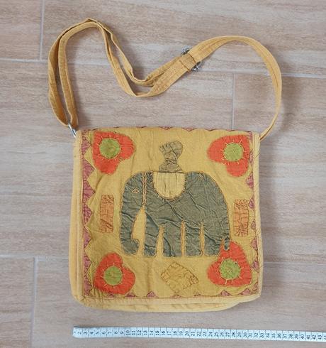 Taška textilná cez plece,