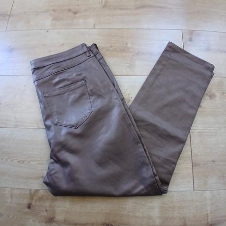 Elastické nohavice s medeným odleskom, c&a,48