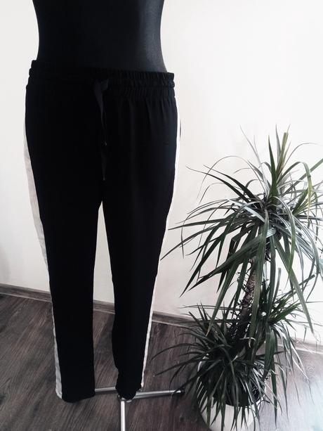 Športovo elegantné nohavice, amisu,s