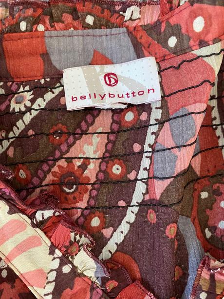 Letná bluzka belly button, 40