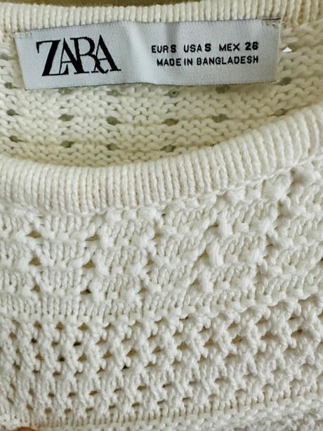 Hačkovane šaty zara, zara,s