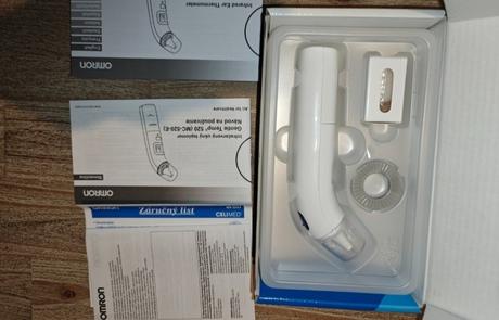 Teplomer omron gentle temp 520, omron