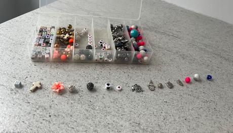 Korálky a komponenty mix sada, 