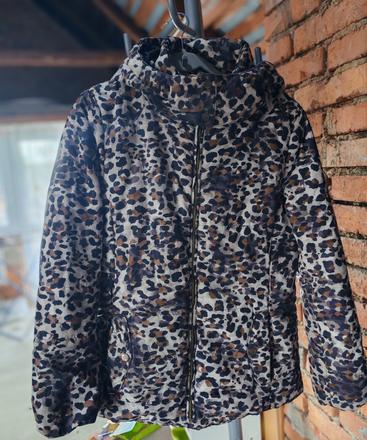 Tygrovana bunda, h&m,m