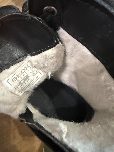 Zimne kozene topanky geox 35, geox,35