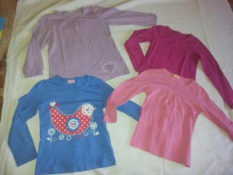 Tričká 4 kusy 110/116, 104–116