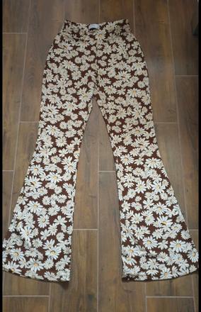 Zvonové nohavice bershka, bershka,s